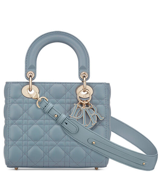 Christian Dior Lady Dior My Abcdior Bag Blue